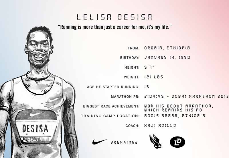 Lelisa Desisa Breaking2