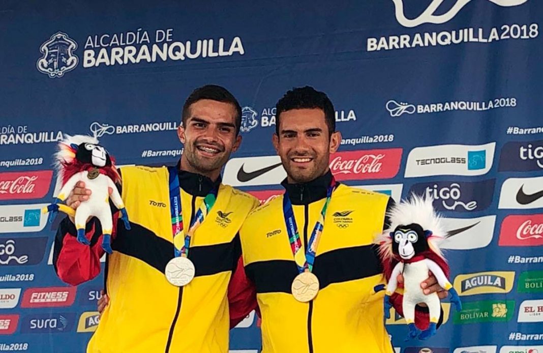 Esteban-Soto-Eider-Arevalo-podio-Barranquilla2018