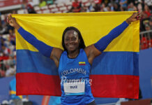 Flor Denis, a la final de la Liga Diamante y se consolida entre las mejores del mundo