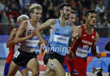 Nuevo récord suramericano para Catrofe en la Liga Diamante en Eugene