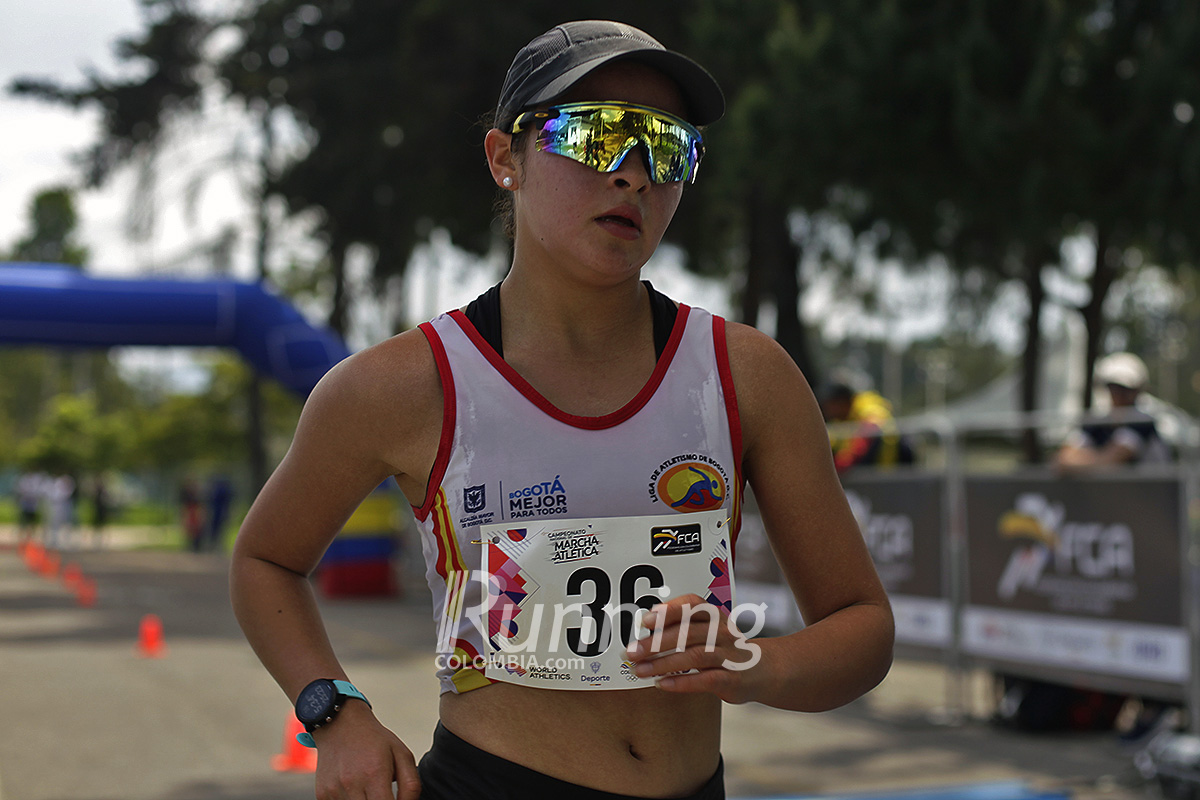 Ruby Lucio La nueva sangre de la marcha colombiana lució en el Campeonato Nacional ...