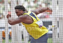 Mauricio Ortega metió 66 metros en disco y se ubicó entre los mejores del mundo