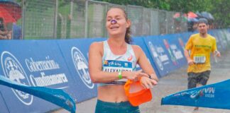 Alexandra Aldana y Hector Pagán, los reyes de la Media Maratón de Cundinamarca