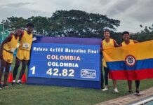 Todos los medallistas y podios de Colombia en el atletismo de los Juegos Escolares