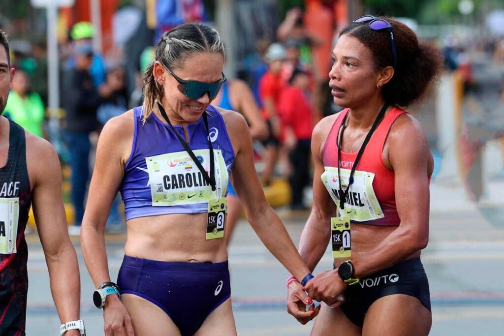 Peñalosa y Muriel ganan los 15 km del Maratón de Cali con récords destacados