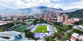 Medellín está lista para estrenar la pista durante el Campeonato Panamericano