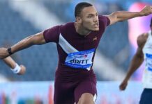 La velocidad, lo más destacado de la Liga Diamante en Eugene