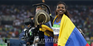 Diez años del primer oro olímpico del atletismo colombiano