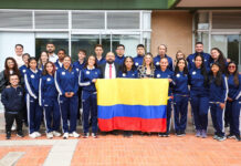 Una atleta, la abanderada en los Juegos Panamericanos Junior de sordos