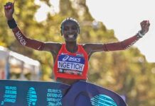 Récord mundial de media maratón damas, en el Mundial de Ruta
