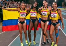 Cierre dorado en los juegos, con un oro, tres bronces y un récord nacional