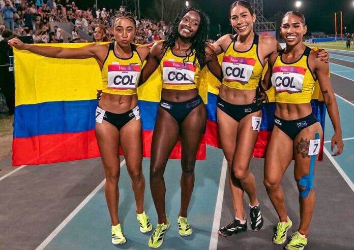 Relevo-4x400-damas-Suramericanos2026