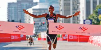Kipruto y Feyisa ganaron en Chicago, y Alexandra Aldana debutó en las ‘majors’